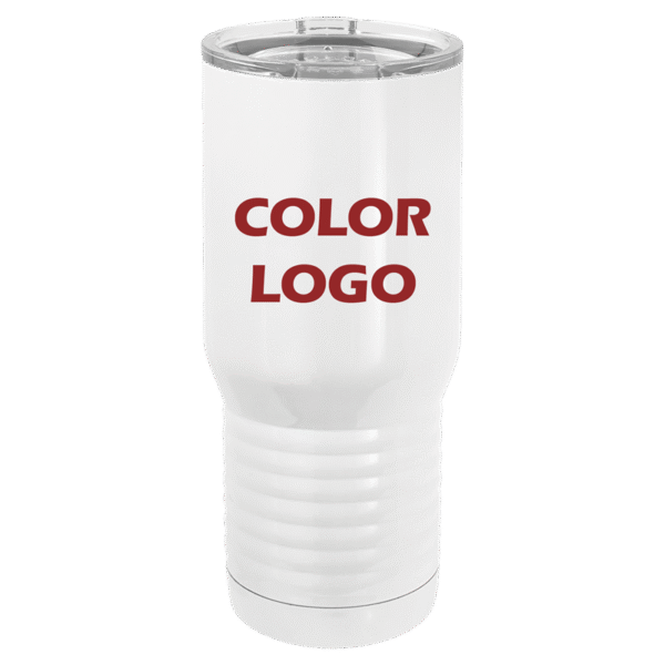 20 oz. Tumbler with Custom Color Logo DS1005WHB