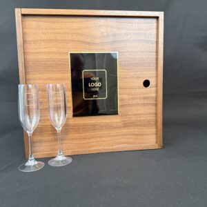 Acrylic Champagne Glass Kit - 12 Pack