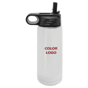 Color Logo Water Bottle Flip Top 20oz