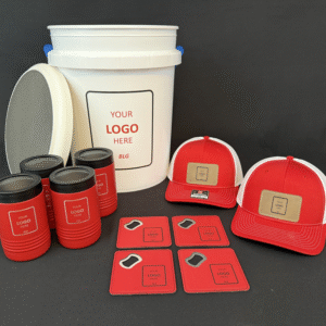 Custom Branded Welcome Package Bucket