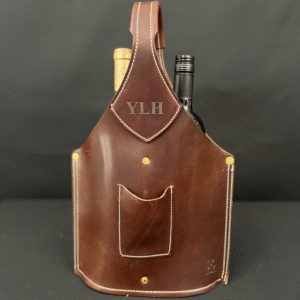 Custom Double Barrel Bottle Tote Brand Lab Gear