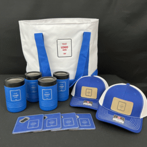 Custom Branded Welcome Package Royal Blue