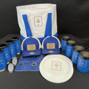 Custom Branded Thank You Package Royal Blue