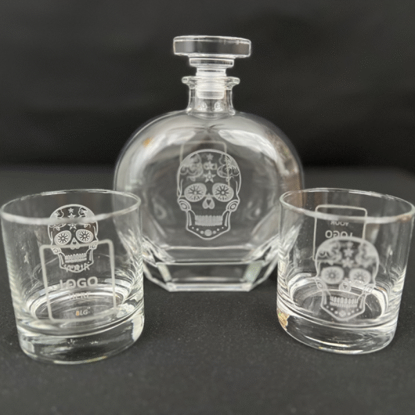 Skull Decanter Package Brand Lab Gear