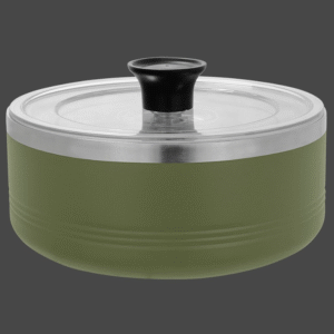 1.25 quart serving bowl in olive color