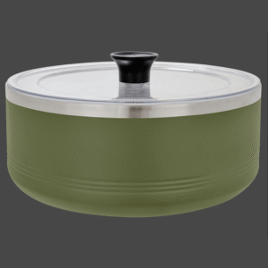 3 quart serving bowl in olive