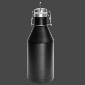 64 ounce growler in black