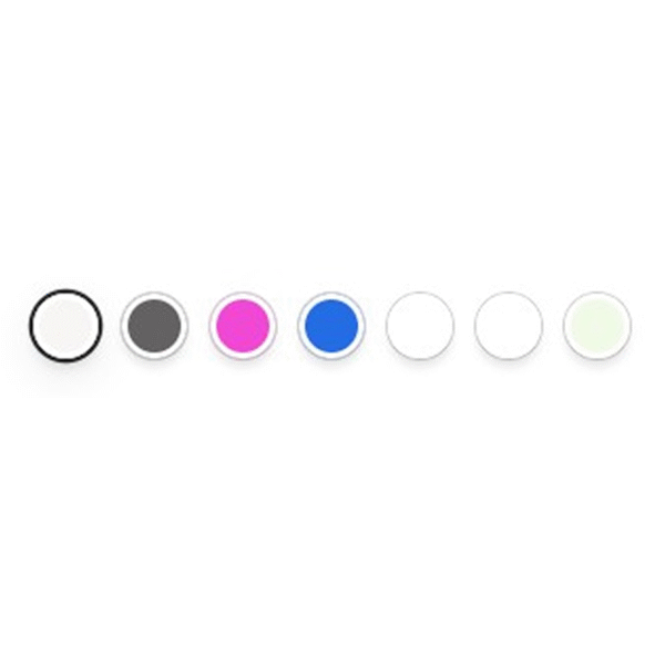 available colors for connect four game set