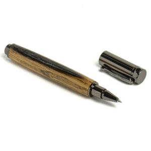Rollerball Pen made from genuine bourbon barrel wood