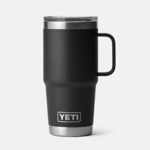 Yeti Rambler Travel Mug with Stronghold 20oz in Black