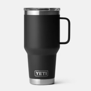 Yeti Rambler Travel Mug with Stronghold 30oz in Black