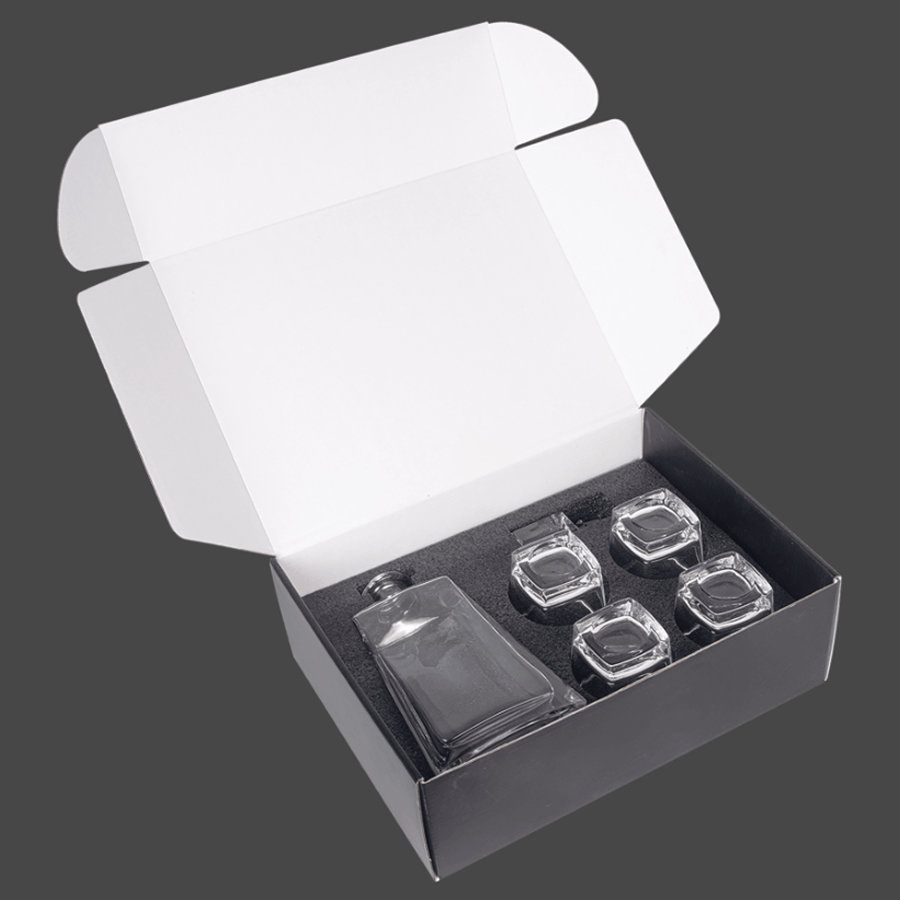 Tequila Decanter Set in packaging