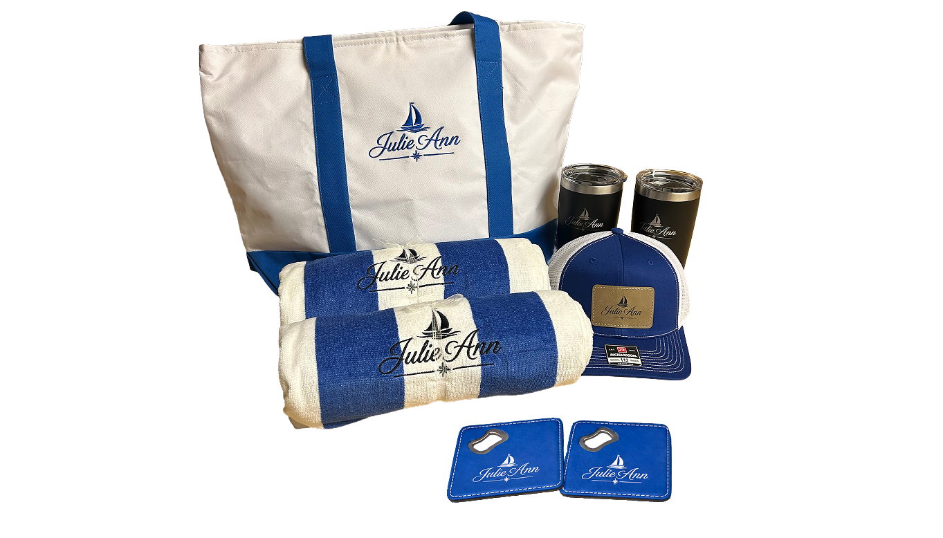 Julie Ann Custom Employee Gift Package Brand Lab Gear